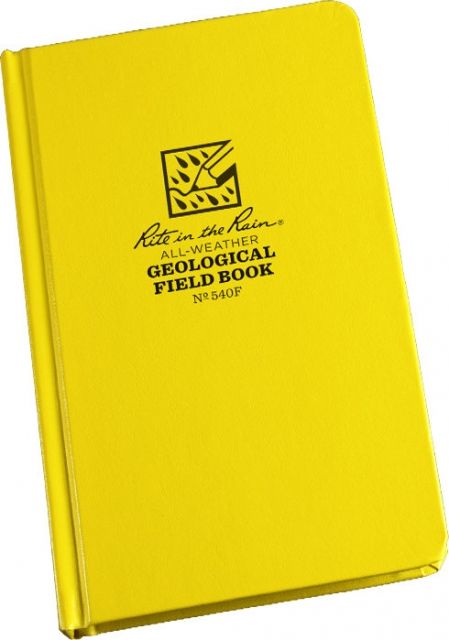Rite In The Rain Bound Book Fabrikoid - Geological Yellow 4 3/4 X 7 1/2