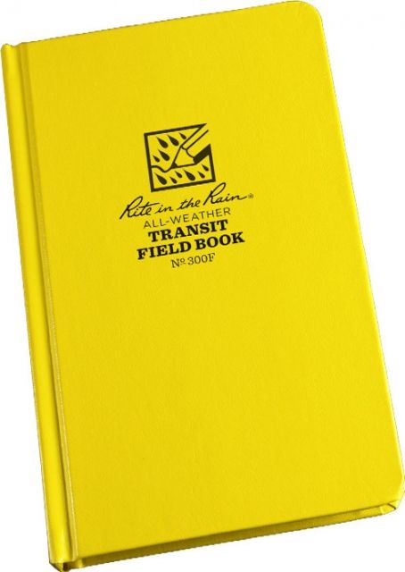 Rite In The Rain Rite In The Rain Bound Book - Fabrikoid Cover -Transit Yellow 4 3/4 X 7 1/2