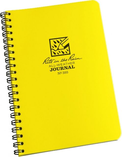 Rite In The Rain Spiral Notebook - Journal Yellow 4 5/8 X 7