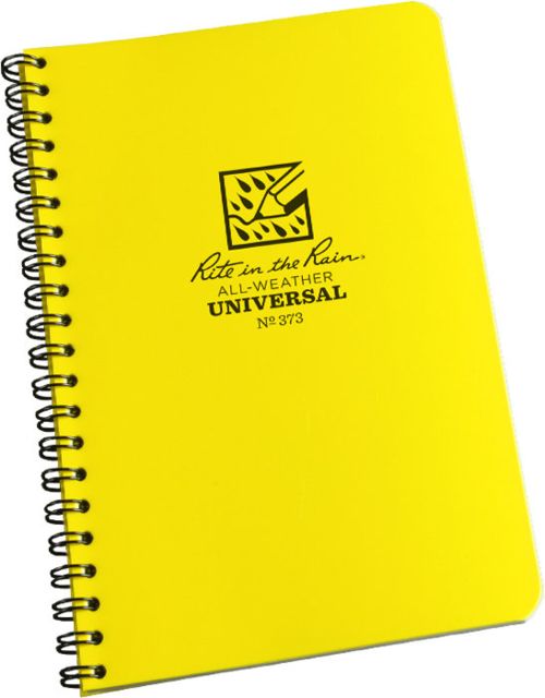 Rite In The Rain Spiral Notebook - Universal Yellow 4 5/8 X 7