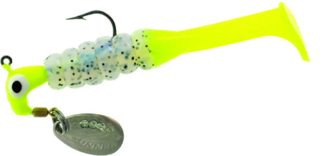 Road Runner Slabalicious with Spare Body 1+1 - 1 Rig Bait Chr/Chr Shiner 1/8oz 1 Body Pack