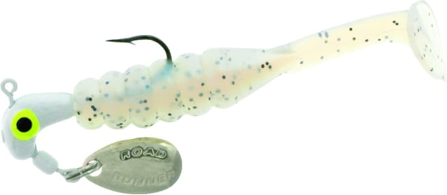 Road Runner Slabalicious with Spare Body 1+1 - 1 Rig Bait Wht/Glimmer Blu 1/8oz 1 Body Pack