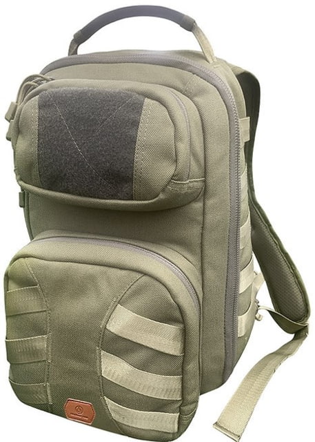 Roaring Fire Brushfire Tactical Backpack Light FDE 15.75x10.24x6 inch