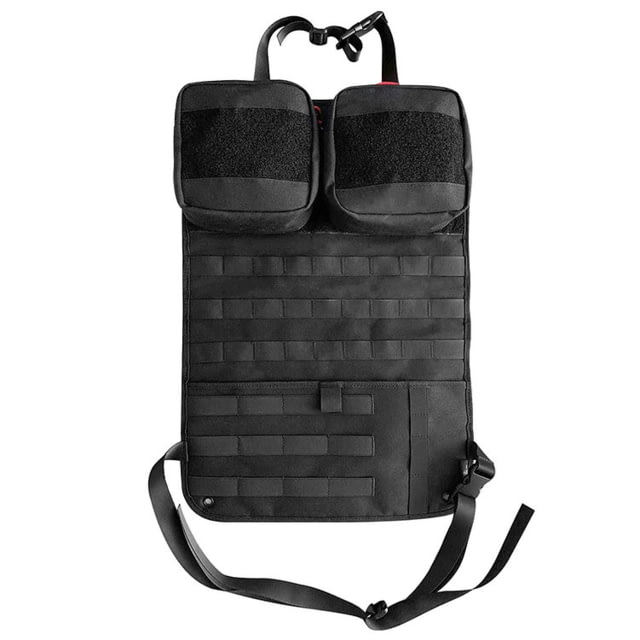 Roaring Fire Razorback Car Seat Back Organizer Black 21.65x14.96 inch