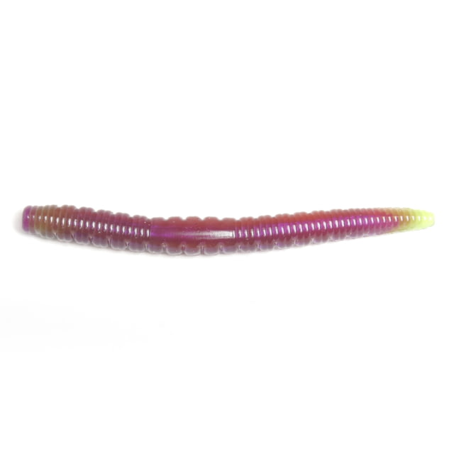 Roboworm Ned Worm 5in 6 pack Morning Dawn Chartreuse