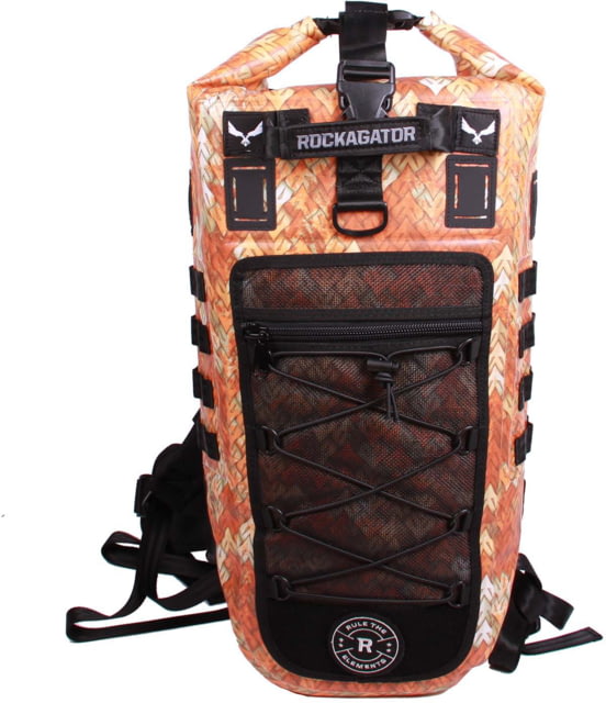 Rockagator Trident VOG Tactical Camo 40L TPU Waterproof Backpack Orange 40 Liter
