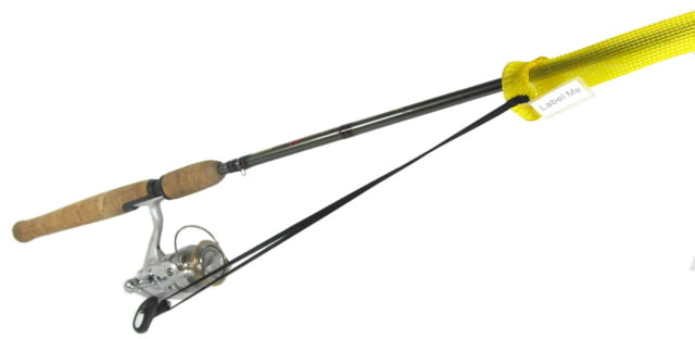Outkast Tackle Slix Rod Cover - Spinning 5 Ft. Small/Medium Yellow Small/Medium