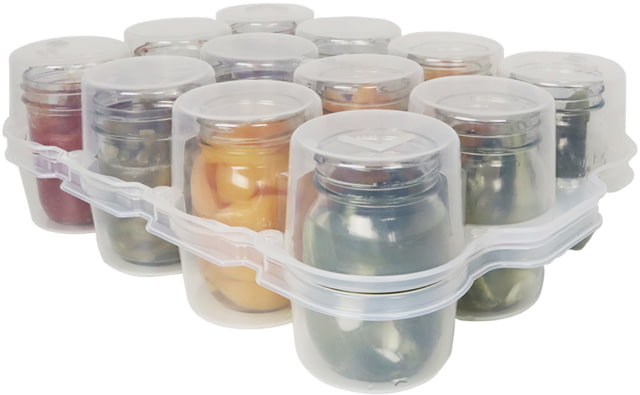 Roots & Harvest SafeCrate for Jelly Jars Clear/White