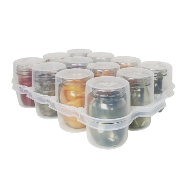 Roots & Harvest SafeCrate for Quart Jars 6 Count