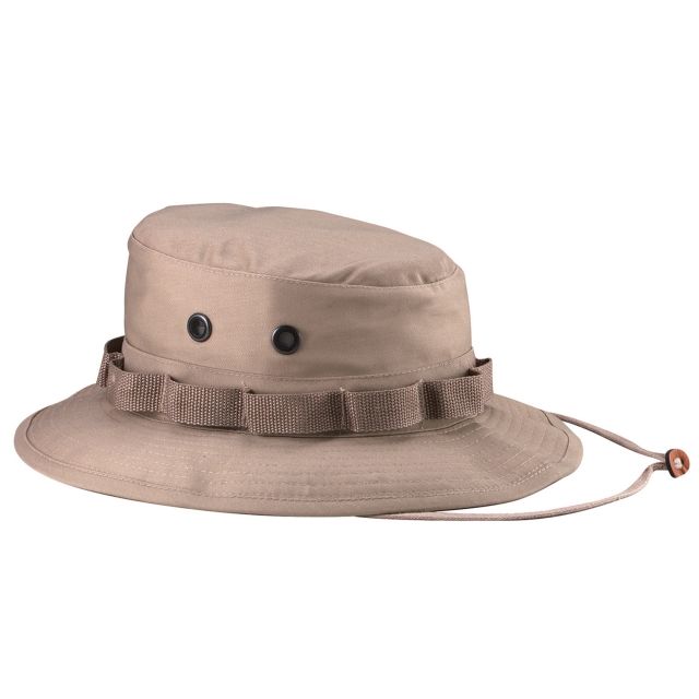 Rothco 100percent Cotton Rip-Stop Boonie Hat Khaki 7 3/4 i-734