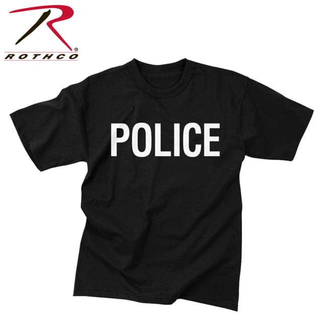 Rothco 2-Sided Police T-Shirt S