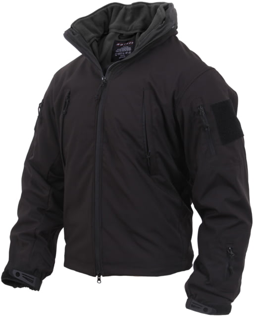 Rothco 3-in-1 Spec Ops Soft Shell Jacket – Mens Black 4XL