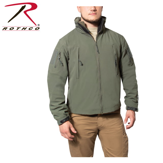 Rothco 3-in-1 Spec Ops Soft Shell Jacket – Mens Olive Drab 3XL