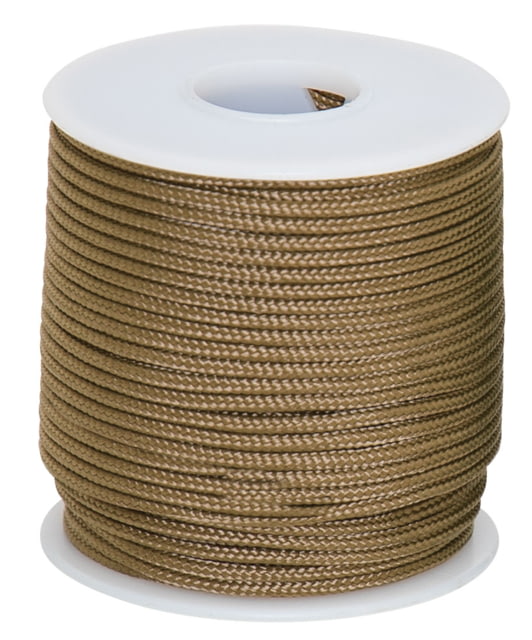 Rothco Rothco 95lb Micro Cord 100ft Spool Coyote Brown 87-CoyoteBrown