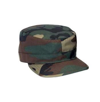 Rothco Adjustable Camo Fatigue Cap Woodland Camo WoodlandCamo