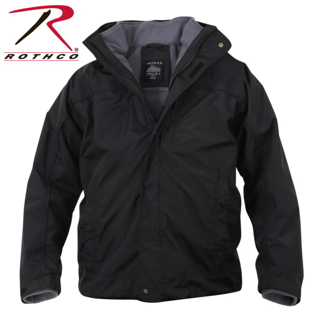 Rothco All Weather 3 In 1 Jacket Black