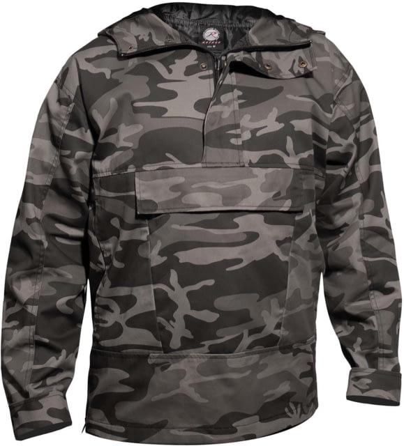 Rothco Anorak Parka - Men's 2XL Black Camo