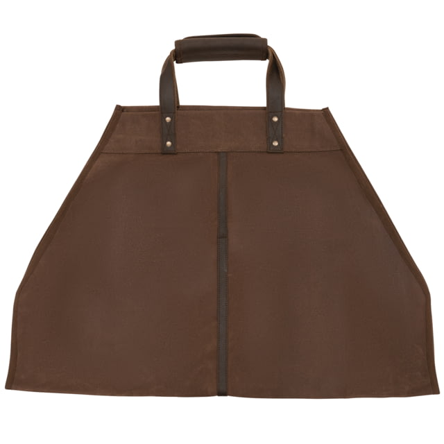 Rothco Backwoods Waxed Canvas Log Carrier Earth Brown
