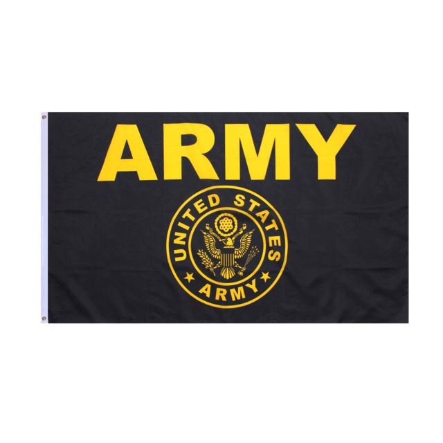 Rothco Black & Gold Army Flag