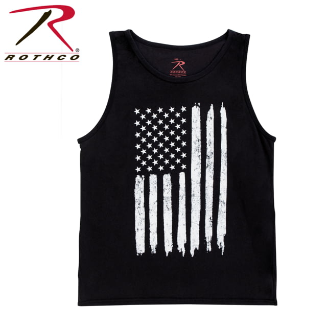 Rothco Distressed U.S. Flag Tank Top Small