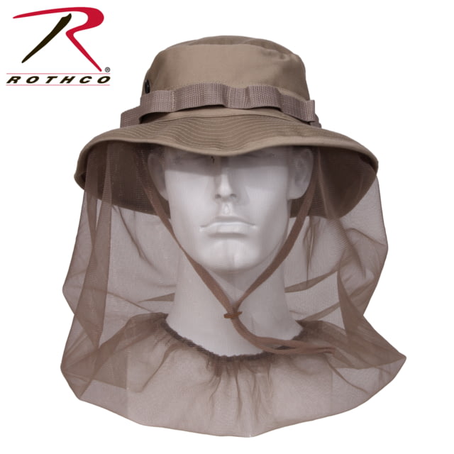 Rothco Boonie Hat With Mosquito Netting Khaki 8