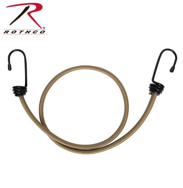 Rothco Bungee Shock Cords AR 670-1 Coyote Brown