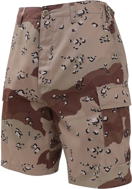 Rothco Camo BDU Shorts - Men's 6-Color Desert Camo 2XL 6-ColorDesertCamo-2XL