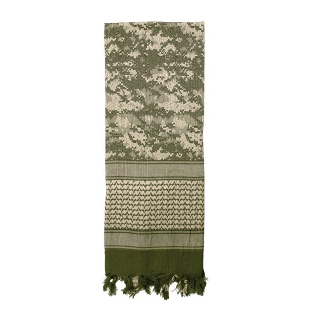 Rothco Camo Shemagh Tactical Desert Scarf ACU Digital Camo ACUDigitalCamo