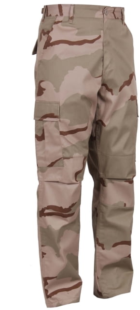 Rothco Camo Tactical BDU Pants - Men's Tri-Color Desert Camo Extra Large ColorDesertCamo-XL
