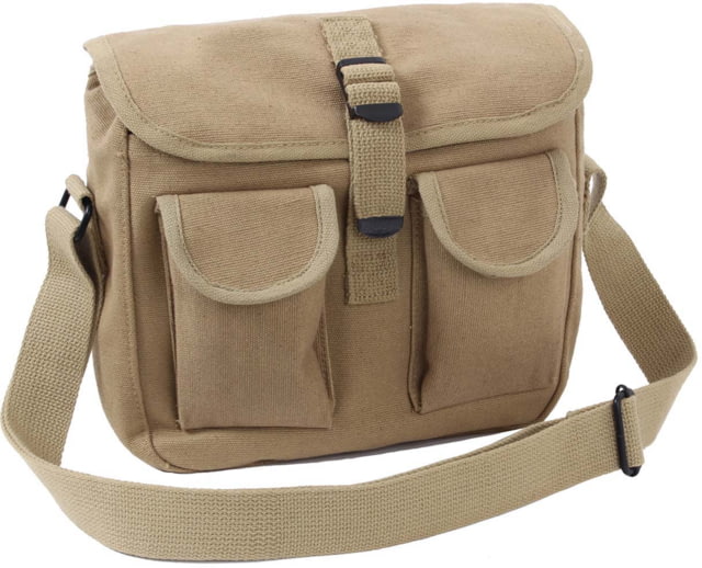 Rothco Canvas Ammo Shoulder Bag Khaki Khaki