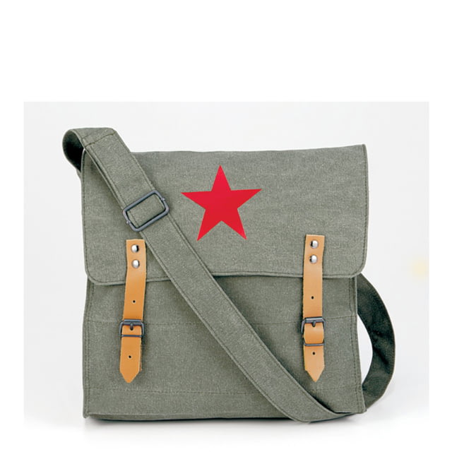 Rothco Canvas Classic Bag w/ Medic Star Vintage Olive Drab VintageOliveDrab