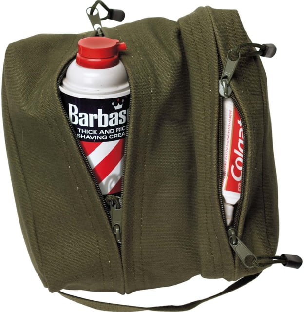 Rothco Canvas Dual Compartment Travel Kit Olive Drab eDrab