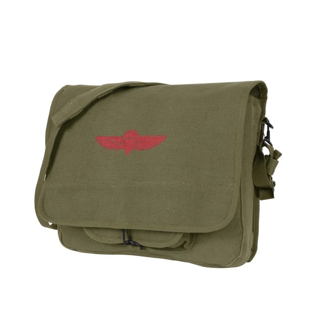 Rothco Rothco Canvas Israeli Paratrooper Bag Olive Drab OliveDrab