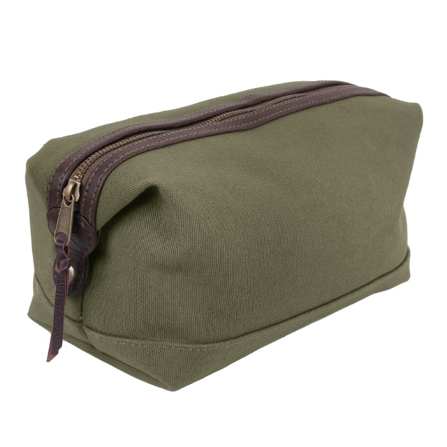 Rothco Canvas & Leather Travel Kit Olive Drab OliveDrab