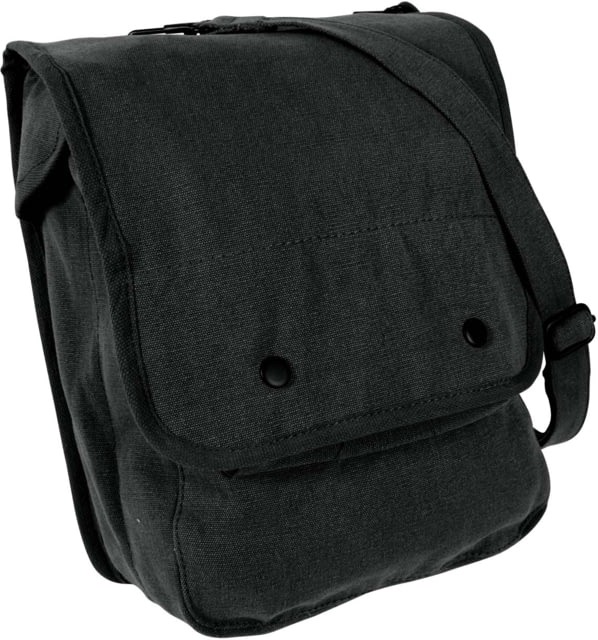 Rothco Canvas Map Case Shoulder Bag Black Black