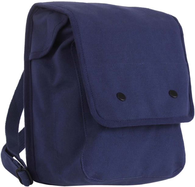 Rothco Canvas Map Case Shoulder Bag Navy Blue NavyBlue