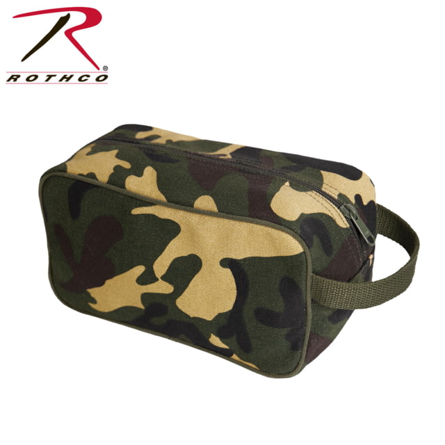 Rothco Rothco Canvas Travel Kit Woodland Camo