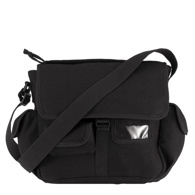Rothco Rothco Canvas Urban Explorer Bag Black Black