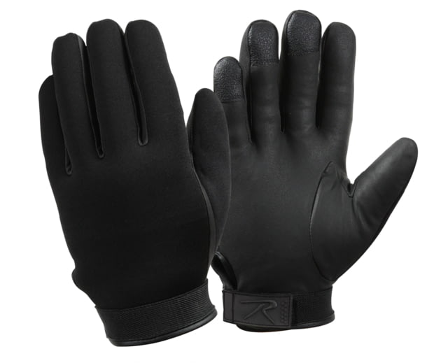 Rothco Cold Weather Neoprene Duty Gloves – Mens Black Extra Small