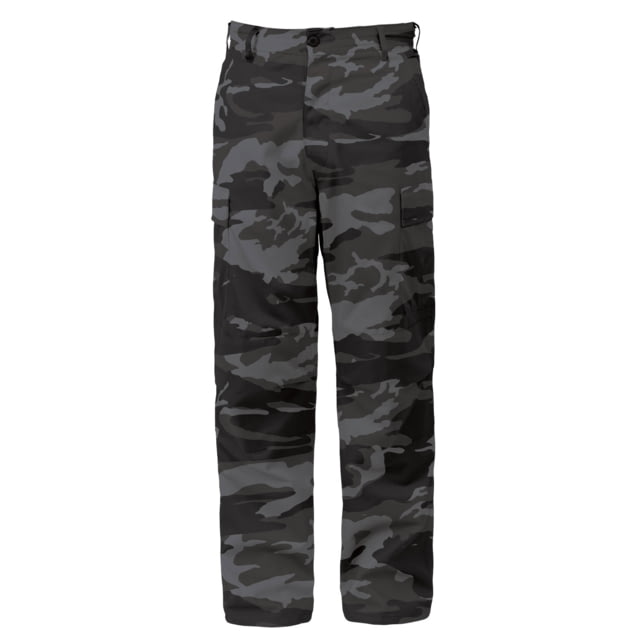 Rothco Color Camo Tactical BDU Pants - Men's 4XL Black Camo