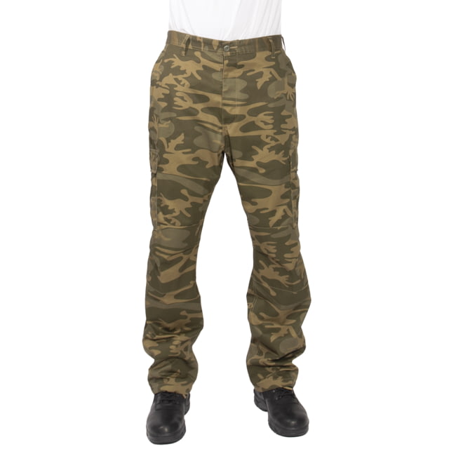 Rothco Color Camo Tactical BDU Pants - Men's Coyote Camo Extra Large 39-43 Waist
