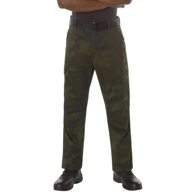 Rothco Color Camo Tactical BDU Pants - Men's Midnight Woodland Camo Large