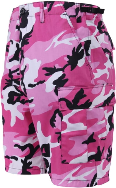 Rothco Colored Camo BDU Shorts - Men's Pink Camo Small Camo-S