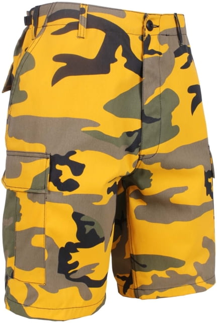 Rothco Colored Camo BDU Shorts - Men's Stinger Yellow Camo Small gerYellowCamo-S