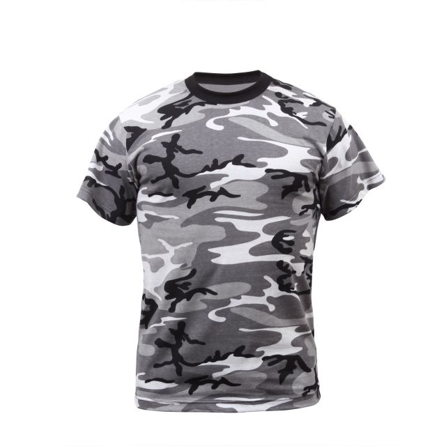 Rothco Colored Camo T-Shirt - Men's City Camo 4XL CityCamo-4XL
