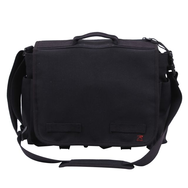Rothco Concealed Carry Messenger Bag Black Black