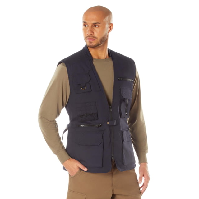 Rothco Concealed Carry Plainclothes Vest - Men's Midnight Navy Blue 3XL