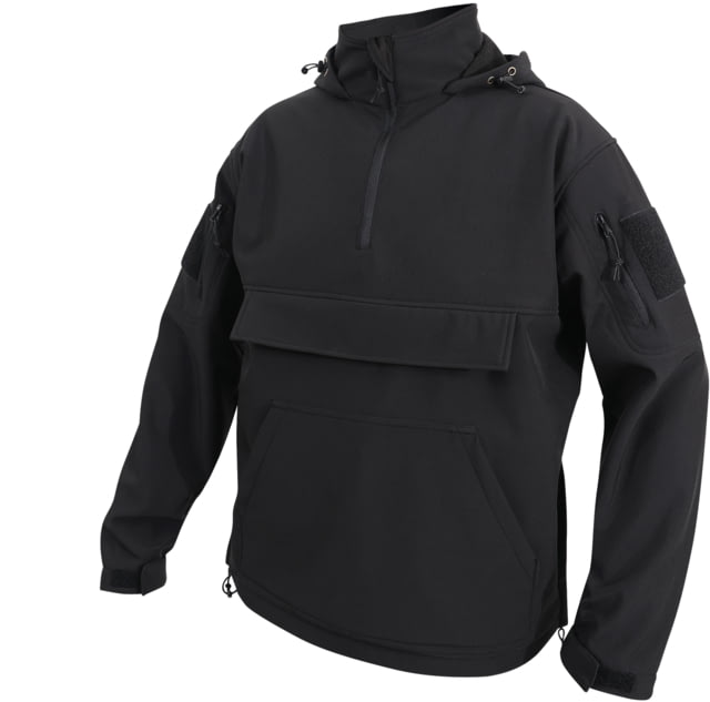Rothco Concealed Carry Soft Shell Anorak Men's Black 3XL