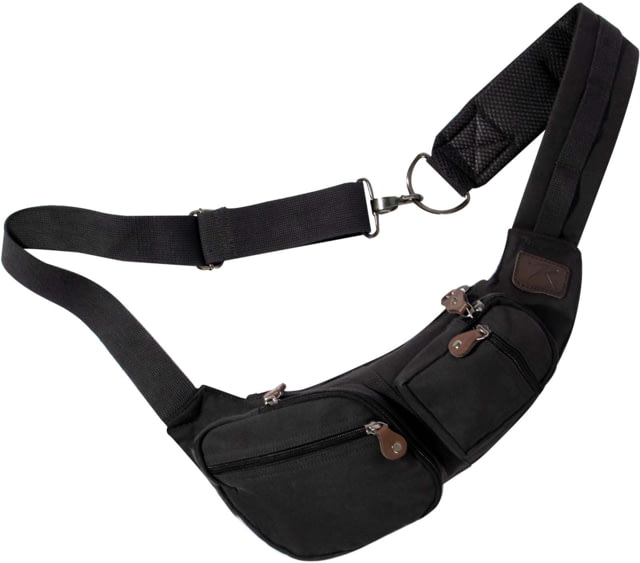 Rothco Crossbody Canvas Sling Bag Black