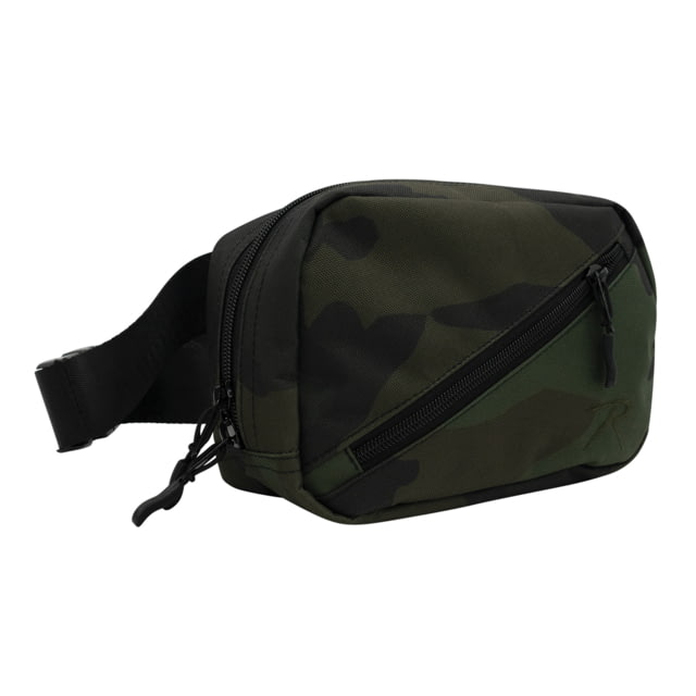 Rothco Crossbody Day Bag 2L Midnight Woodland Camo
